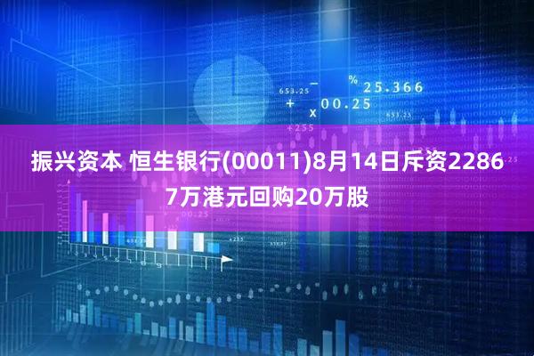 振兴资本 恒生银行(00011)8月14日斥资22867万港元回购20万股