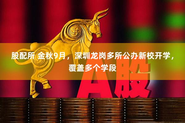 股配所 金秋9月，深圳龙岗多所公办新校开学，覆盖多个学段